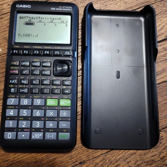 Casio Graphing Calculator FX- 9750GIII Excellent Used Condition - Picture 2 of 7